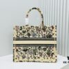 6930a01e6e68136f4d9ab681 Oversized Original Order Di0r Book Tote - Thick Yarn Fabric
