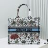 6930a0256e68136f4d9ab693 Oversized Original Order Thick Yarn Fabric Dior Book Tote