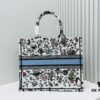 6930a0266e68136f4d9ab695 Oversized Original Order Thick Yarn Fabric Dior Book Tote