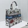 6930a0286e68136f4d9ab697 Oversized Original Order Thick Yarn Fabric Dior Book Tote