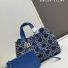 Dior Always Tweed Series, Luxury Original Leather, Large Quilted Design, Elegant and Stylish Crossbody Bag
