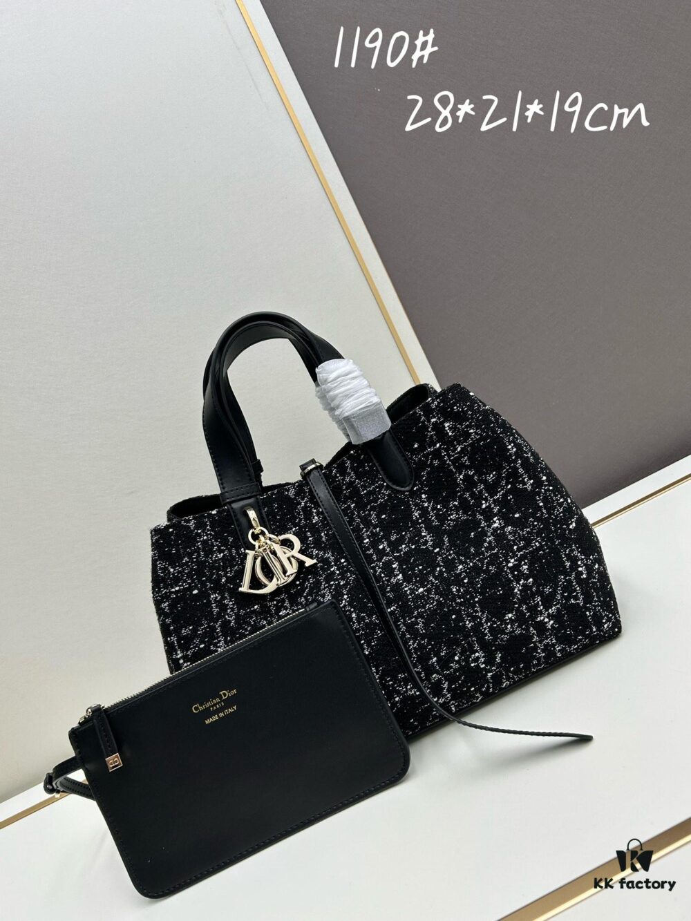 6930a04d6e68136f4d9ab6ef Dior Always Tweed Series, Luxury Original Leather, Quilted Design, Elegant and Stylish Handbag
