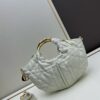 6930a0976e68136f4d9ab77f DIOR 2025 New Vintage-Style Puff Bag in Leather and Fabric