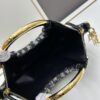 DIOR 2025 New Vintage-Style Puff Bag in Leather and Fabric