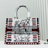 6930a0c66e68136f4d9ab7e4 Thick Stitching, Heavy Fabric Original Order Medium Di0r Book Tote