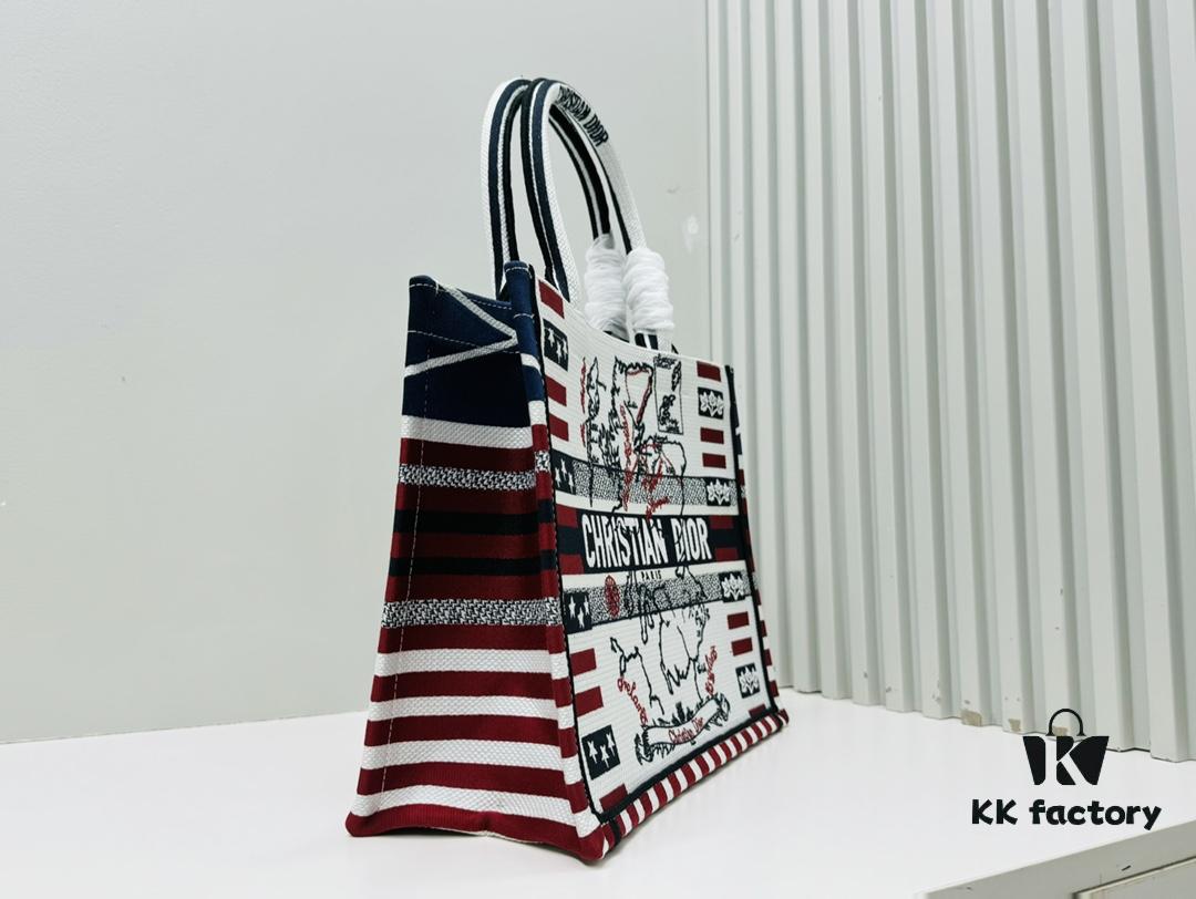 6930a0c66e68136f4d9ab7e5 Thick Stitching, Heavy Fabric Original Order Medium Di0r Book Tote