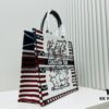 6930a0ca6e68136f4d9ab7ec Oversized Original Order Thick Yarn Fabric Dior Book Tote
