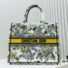Oversized Original Order Thick Yarn Fabric Dior Book Tote