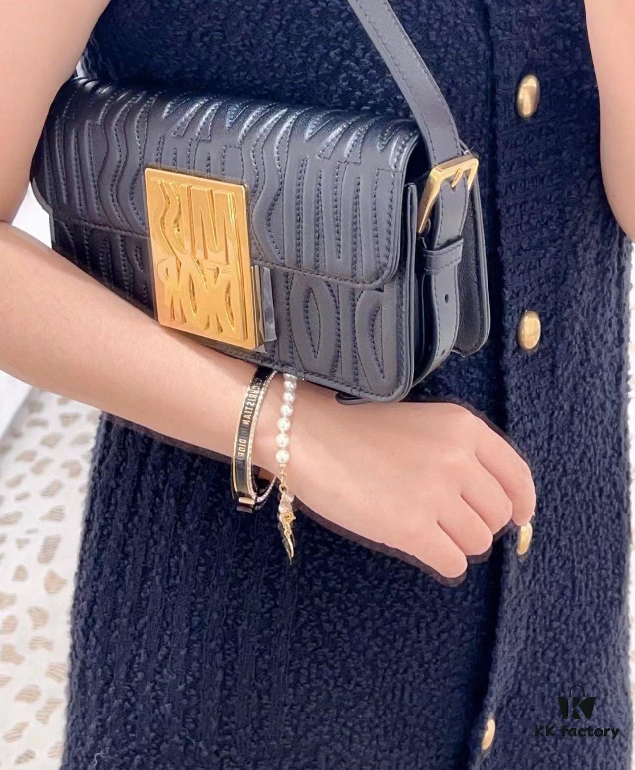 6930a0e16e68136f4d9ab81e Miss Dior Flap Handbag in Quilted Calfskin – Winter 2024 Ready-to-Wear Collection