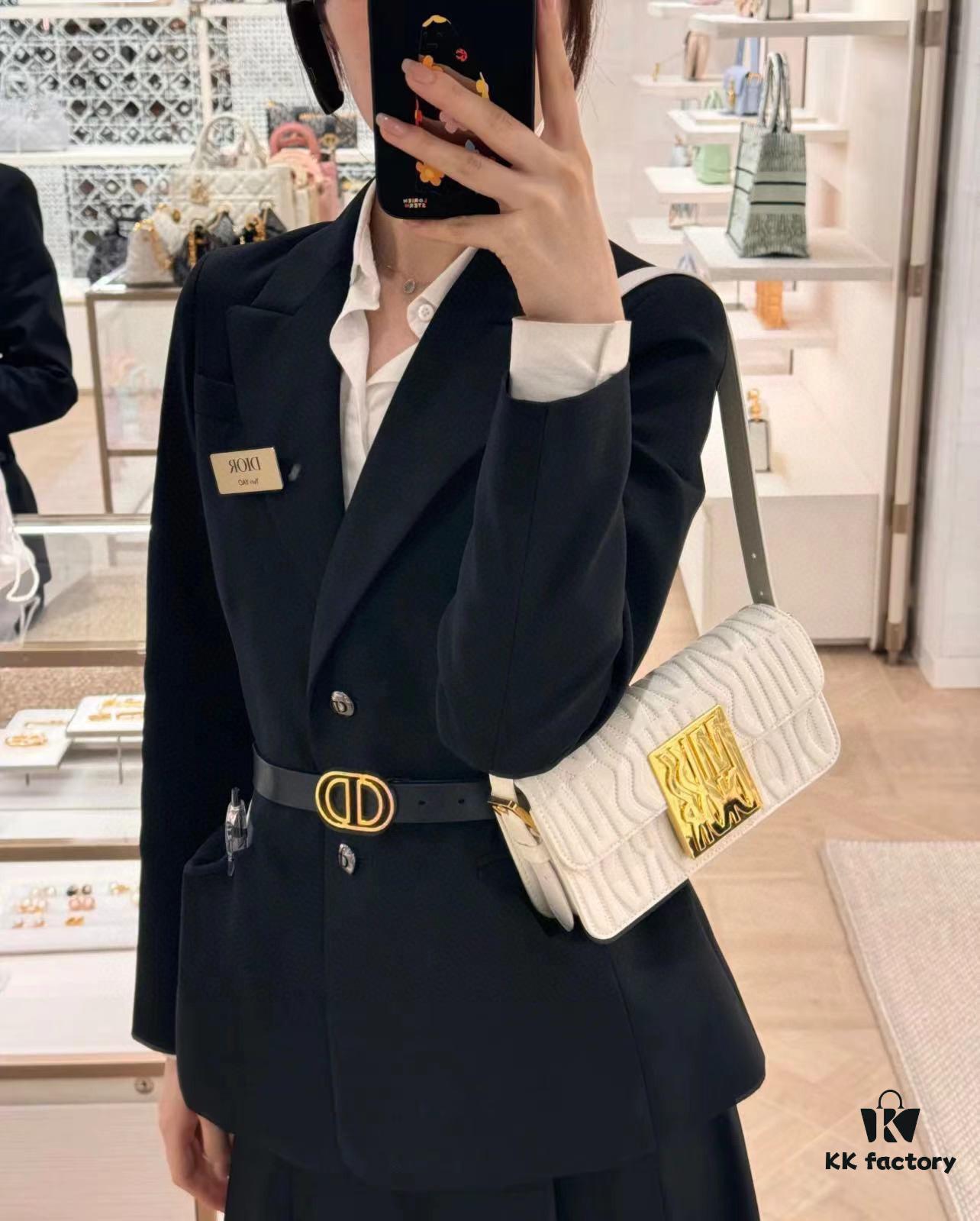 6930a0e66e68136f4d9ab82b Miss Dior Quilted Calfskin Flap Bag – A Modern Interpretation of Timeless Elegance