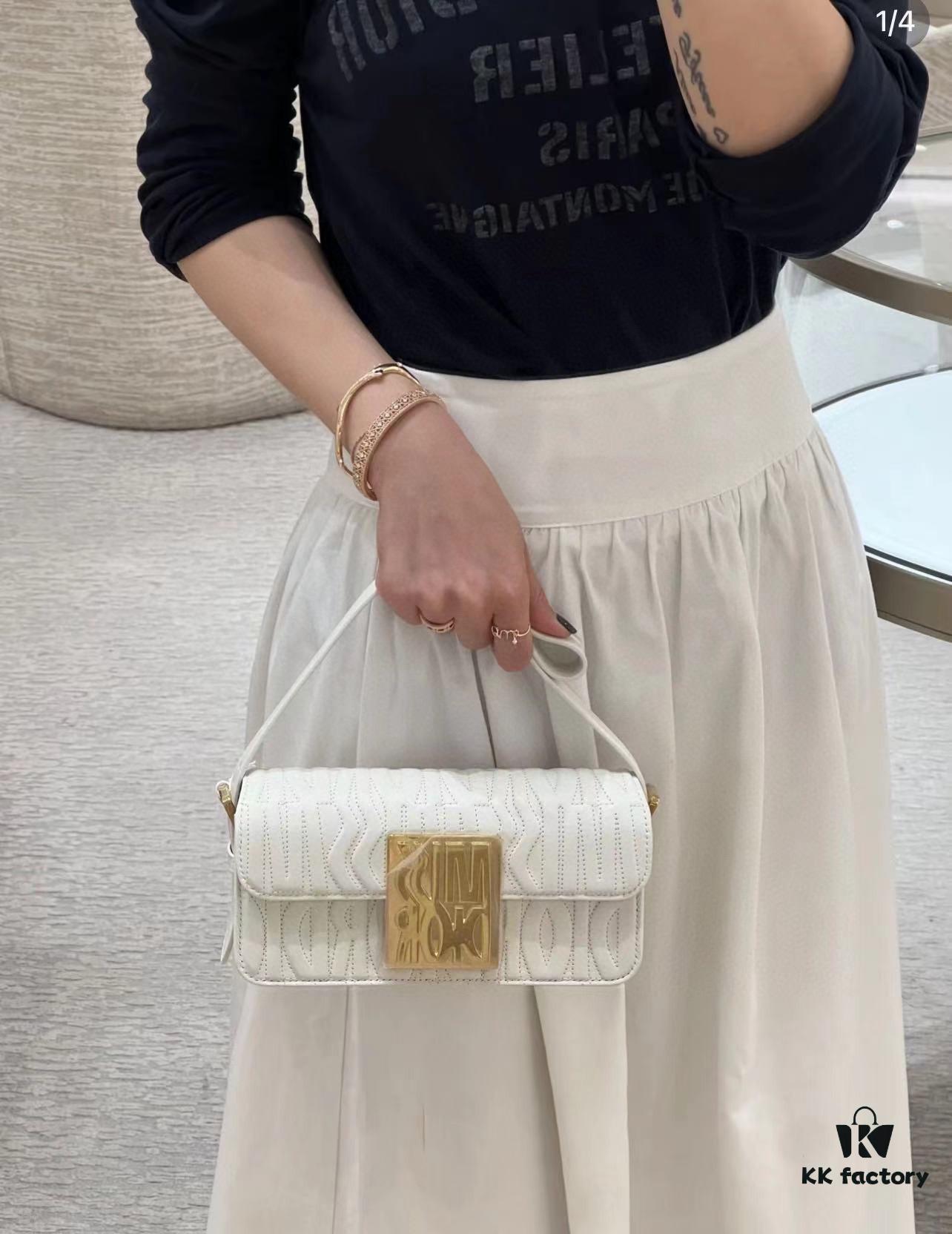 6930a0e96e68136f4d9ab830 Miss Dior Quilted Calfskin Flap Bag – A Modern Interpretation of Timeless Elegance
