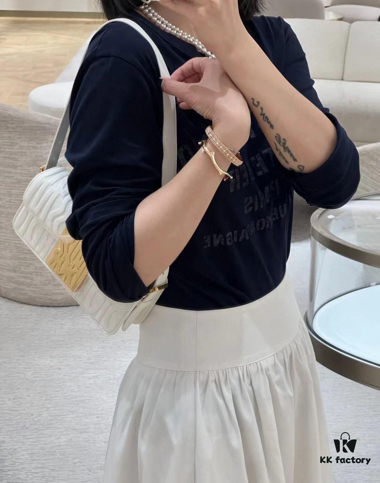 6930a0ea6e68136f4d9ab833 Miss Dior Quilted Calfskin Flap Bag – A Modern Interpretation of Timeless Elegance