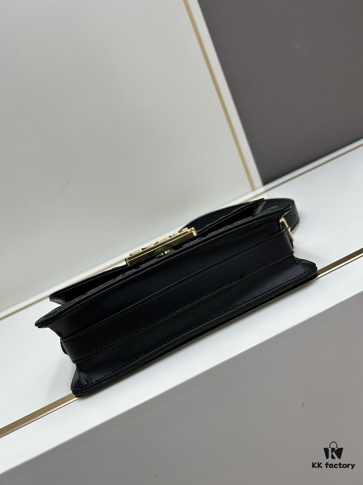 6930a0ef6e68136f4d9ab83b Miss Dior Quilted Lambskin Shoulder Bag in Milk White – 2024 Winter Collection