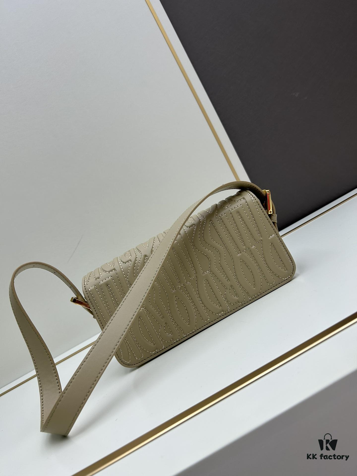 6930a0f26e68136f4d9ab840 Miss Dior Quilted Calfskin Shoulder Bag in Cream White – 2024 Winter Ready-to-Wear Collection