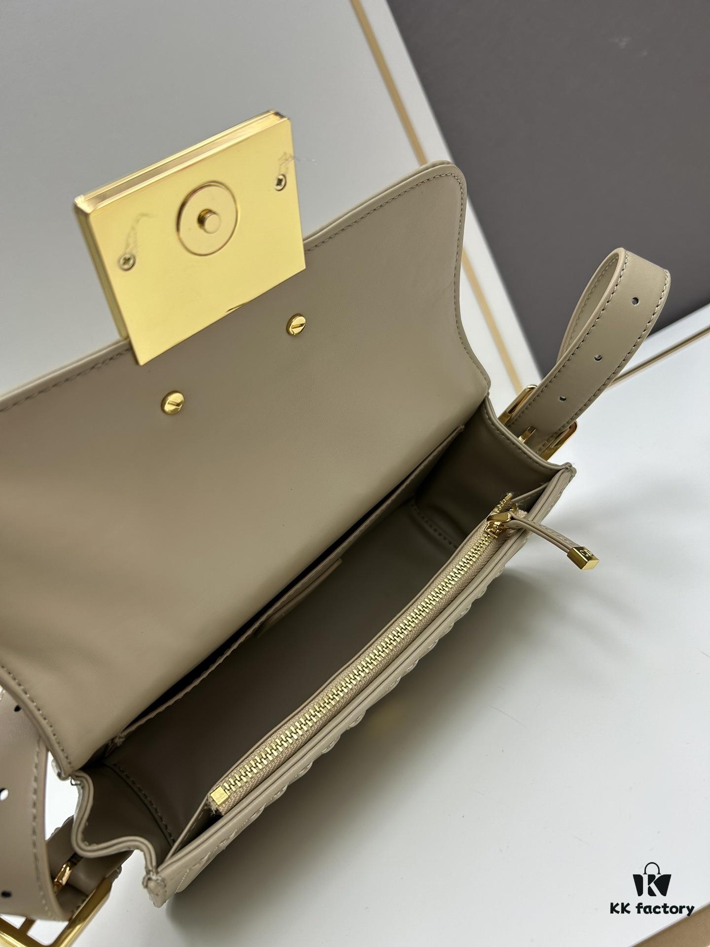 6930a0f26e68136f4d9ab841 Miss Dior Quilted Calfskin Shoulder Bag in Cream White – 2024 Winter Ready-to-Wear Collection