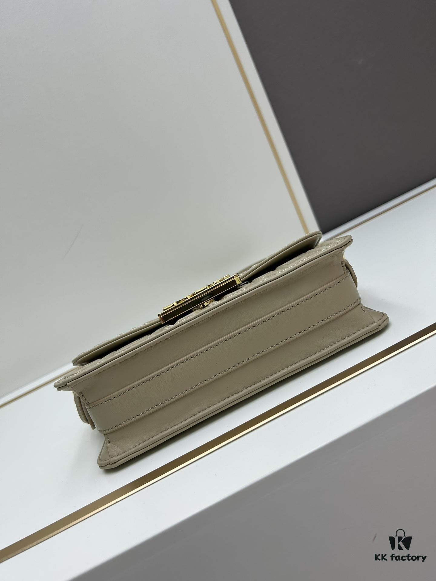 6930a0f36e68136f4d9ab842 Miss Dior Quilted Calfskin Shoulder Bag in Cream White – 2024 Winter Ready-to-Wear Collection