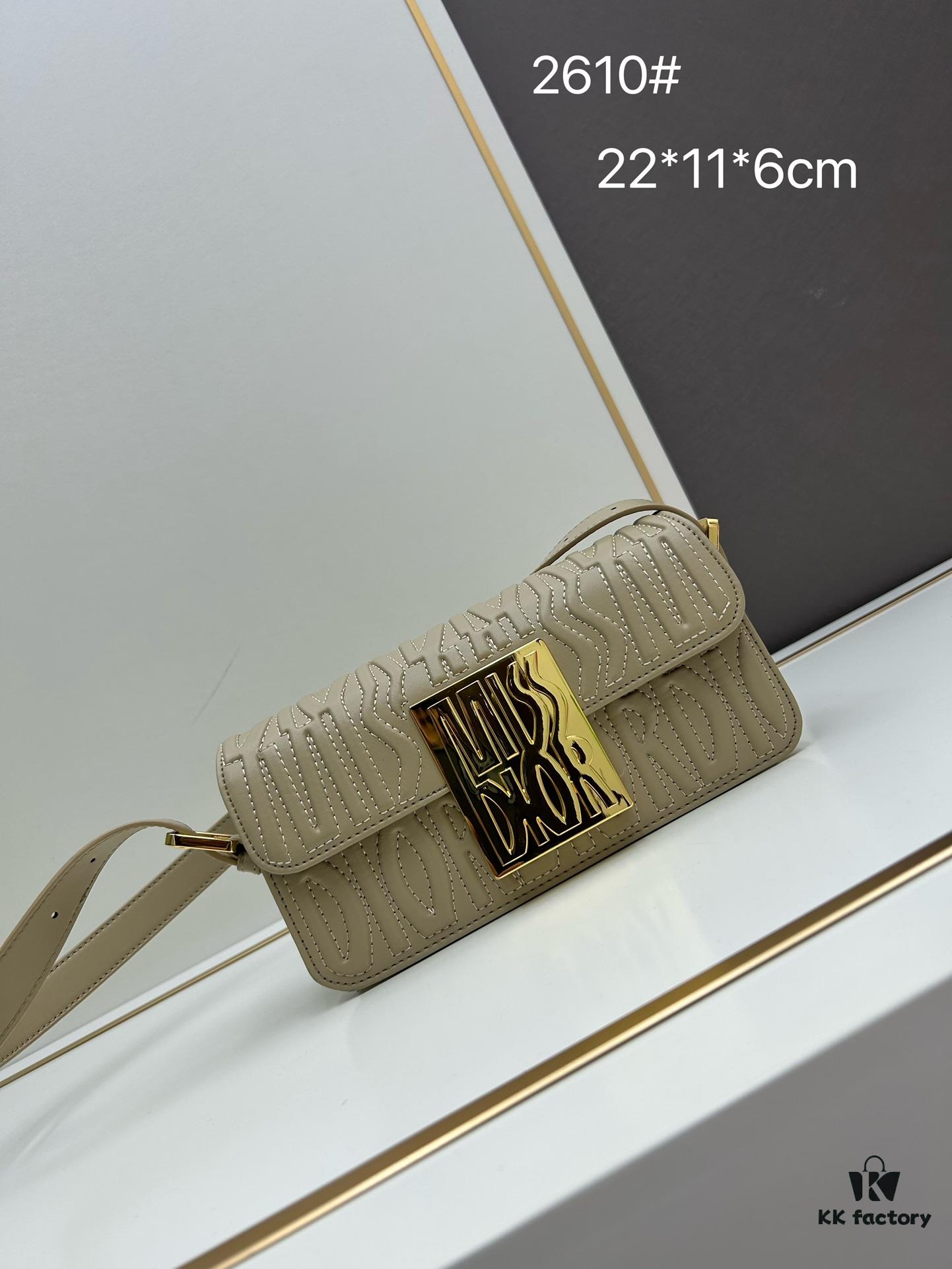 6930a0f46e68136f4d9ab844 Miss Dior Quilted Calfskin Shoulder Bag in Cream White – 2024 Winter Ready-to-Wear Collection