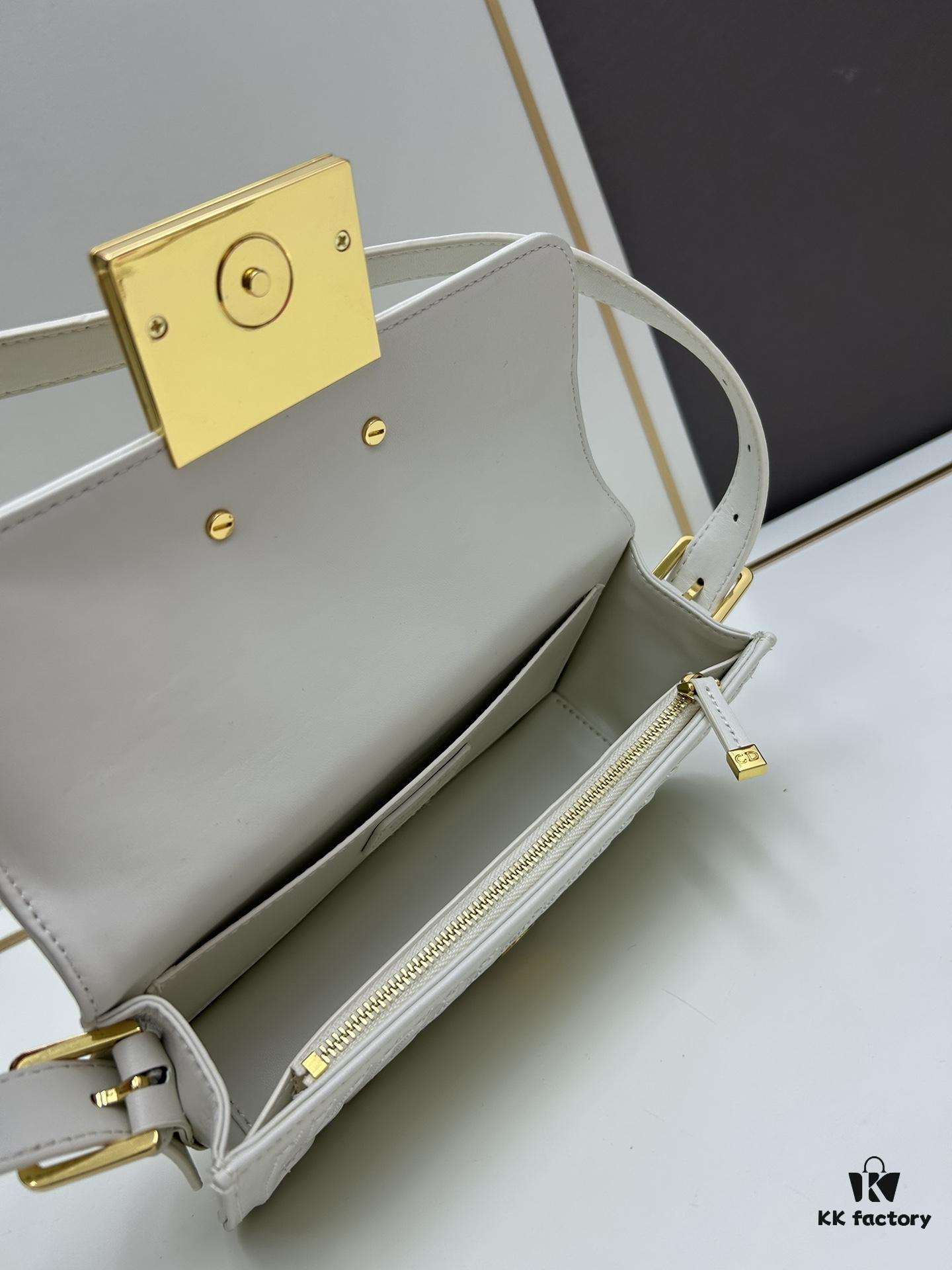 6930a0f86e68136f4d9ab84b Miss Dior Quilted Calfskin Flap Handbag – 2024 Winter Collection