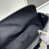 6930a1006e68136f4d9ab85a Dior Lady D-Joy Medium Handbag in Black Embossed Calfskin with Cannage Pattern