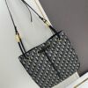 6930a1106e68136f4d9ab87a Large Full-Grain Leather Blue Cloth Dior Nolita Handbag from the 2024 Fall Ready-to-Wear Collection