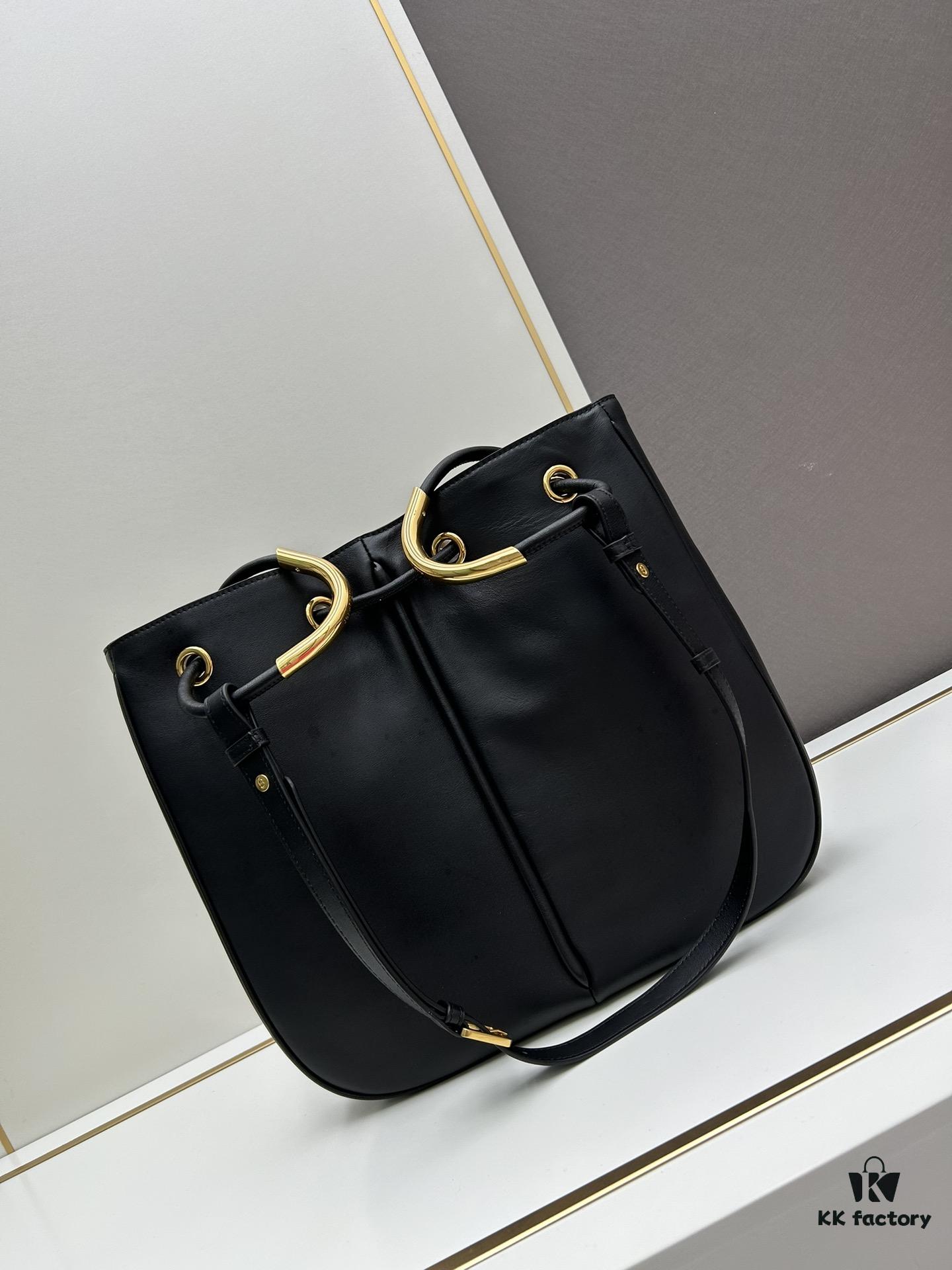 6930a1116e68136f4d9ab87b Large Full Leather Blue Cloth Dior Nolita Handbag from the 2024 Fall Collection
