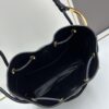 6930a1126e68136f4d9ab87f Large Full Leather Blue Cloth Dior Nolita Handbag from the 2024 Fall Collection