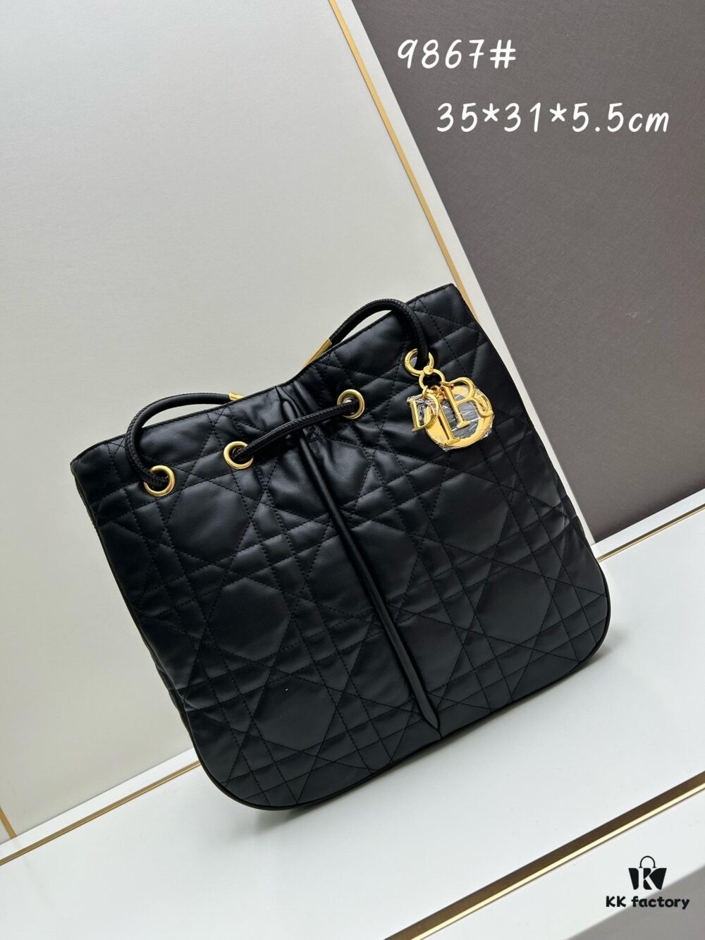 6930a1136e68136f4d9ab881 Large Full Leather Blue Cloth Dior Nolita Handbag from the 2024 Fall Ready-to-Wear Collection