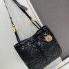 6930a1136e68136f4d9ab883 Large Full Leather Blue Cloth Dior Nolita Handbag from the 2024 Fall Ready-to-Wear Collection