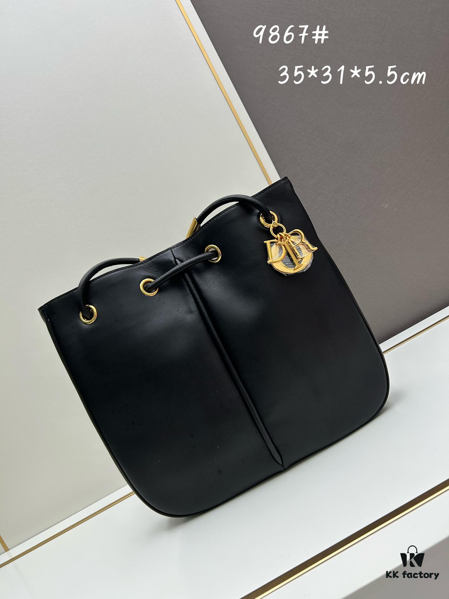 6930a1146e68136f4d9ab884 Large Full Leather Blue Cloth Dior Nolita Handbag from the 2024 Fall Collection