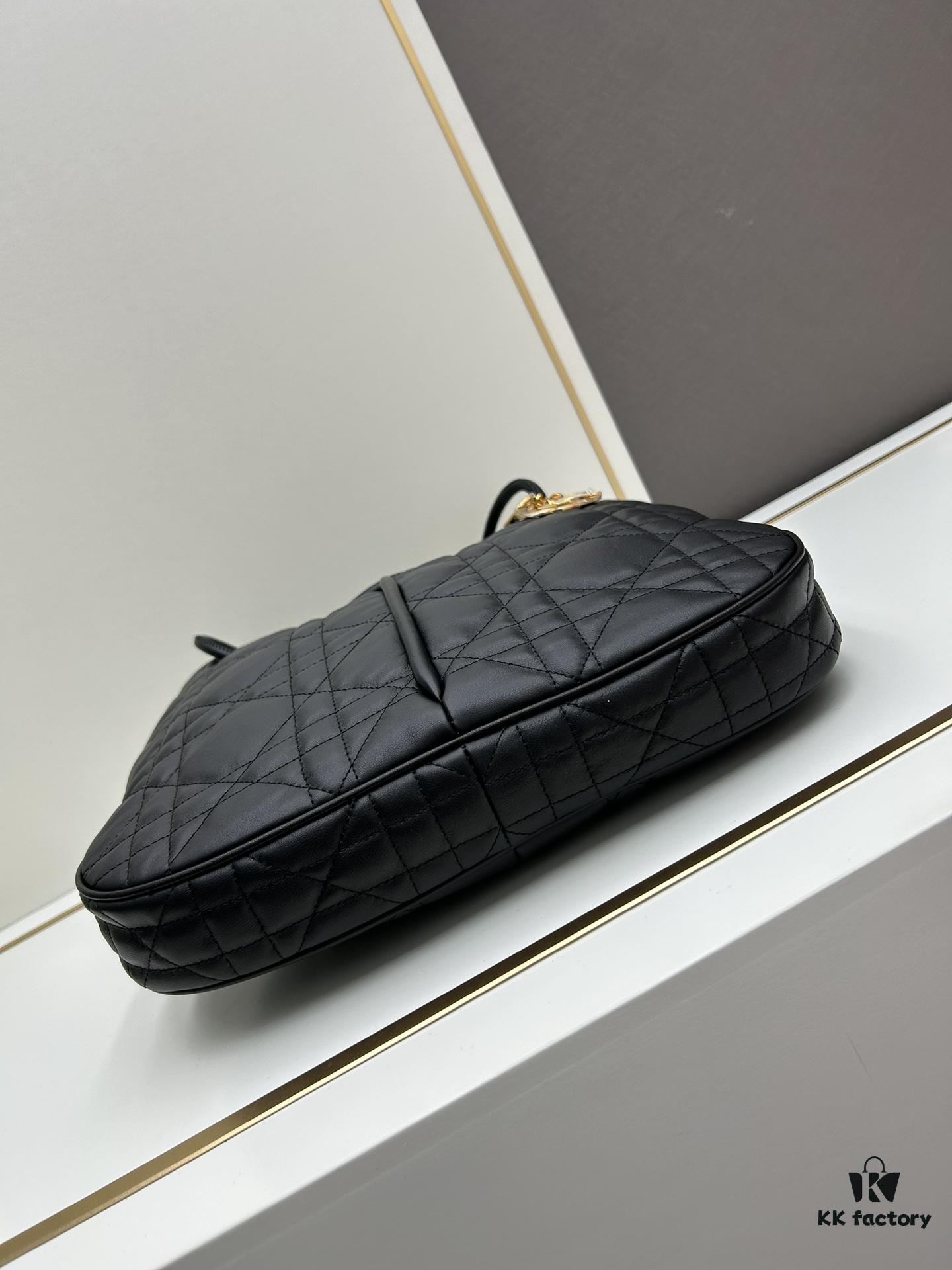 6930a1166e68136f4d9ab888 Large Full Leather Blue Cloth Dior Nolita Handbag from the 2024 Fall Ready-to-Wear Collection