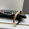 Large Full Leather Blue Cloth Dior Nolita Handbag from the 2024 Fall Ready-to-Wear Collection