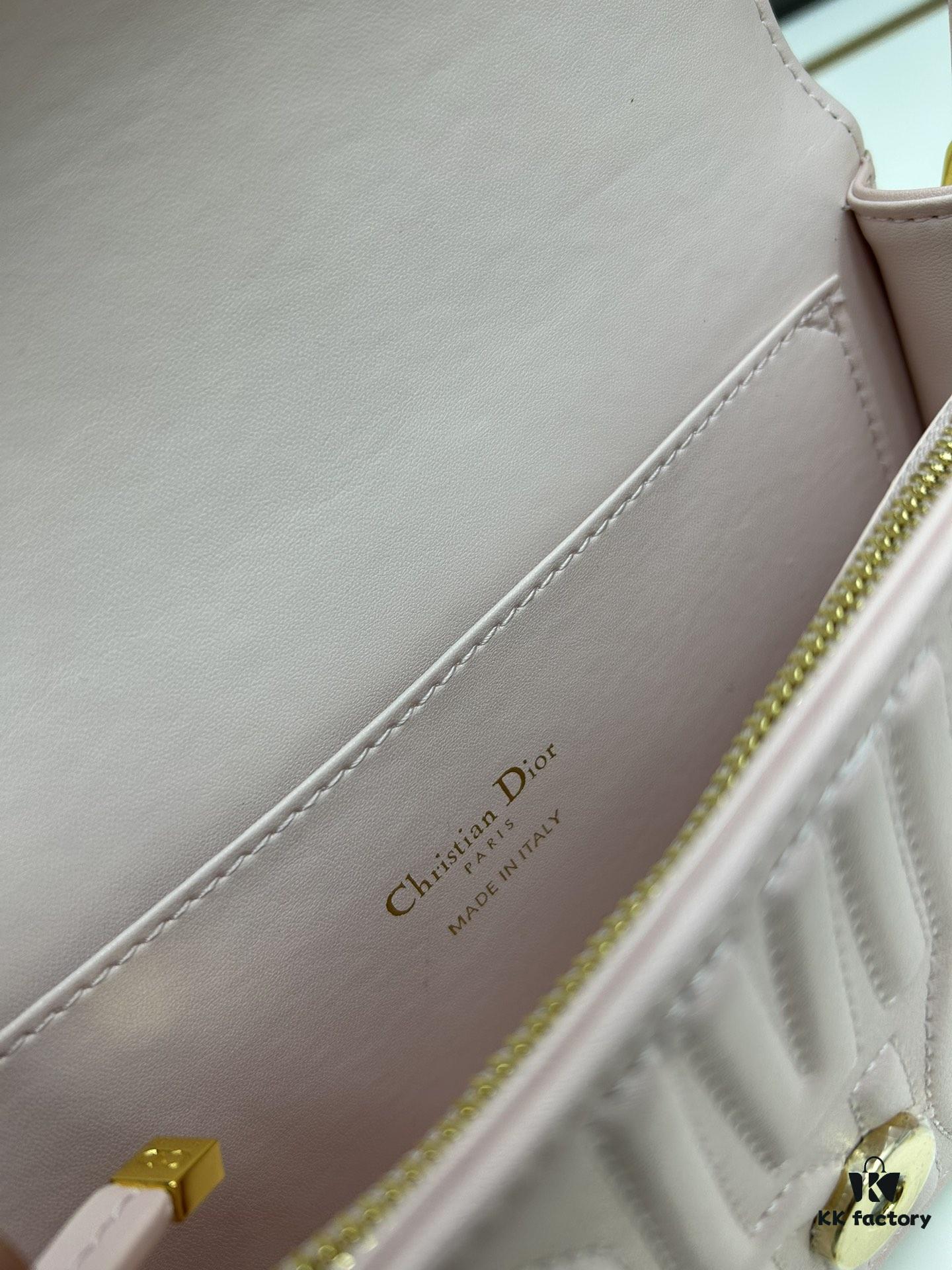Dior Retro Box Set Made of Black Cowhide Leather with Unique Letter Embossing