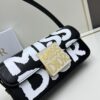 Dior Retro Style Box Set, Crafted from Cow Leather with Unique Letter Embossing, Spacious Compartment Design, Detachable Shoulder Strap for Handheld, Shoulder or Hand-Carry Use – An Essential for Daily Outings