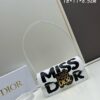 6930a1396e68136f4d9ab8ce Dior Retro Style Box Set, Crafted from Cow Leather with Unique Letter Embossing, Spacious Compartment Design, Detachable Shoulder Strap for Handheld, Shoulder or Hand-Carry, Perfect for Daily Use