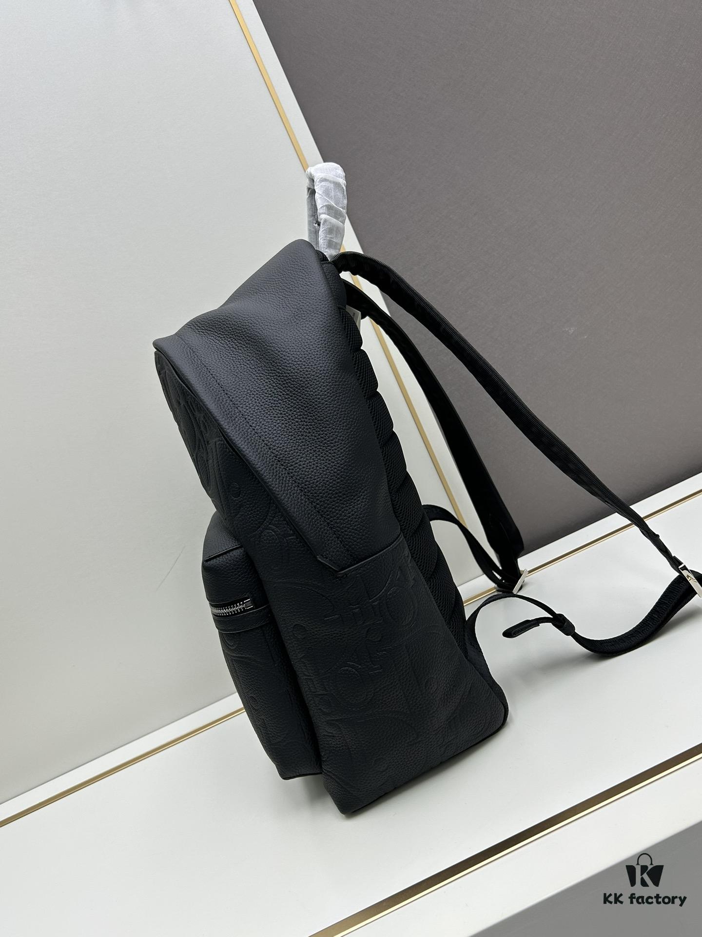 DIOR - New Arrival Dior Gravity Embossed Leather Backpack, Official Website Synchronized, Autumn/Winter Collection