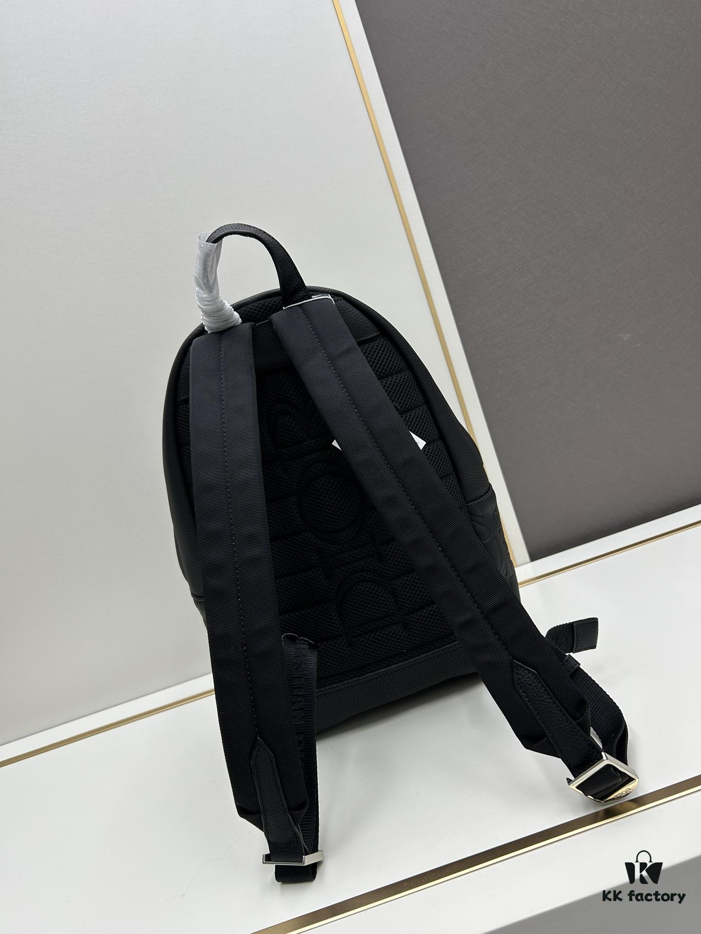6930a1596e68136f4d9ab907 DIOR Latest Model Backpack Large and Small, Official Website Synchronized, Autumn-Winter New Arrival, Embossed Craftsmanship with Classic Pattern Exquisitely Presented on Black Cowhide Leather, DIOR Gravity Print Leather, Front Features DIOR Logo, Fully Showcasing the Exquisite Craftsmanship of DIOR Atelier, Two-Way Opening, Equipped with Front Large Zippered Pocket and Adjustable Padded Shoulder Straps, Ideal for Daily Use, Exquisite and Stylish, Novel Design with Unique Charm, Versatile and Practical