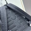 6930a15a6e68136f4d9ab90b DIOR Latest Model Backpack Large and Small, Official Website Synchronized, Autumn-Winter New Arrival, Embossed Craftsmanship with Classic Pattern Exquisitely Presented on Black Cowhide Leather, DIOR Gravity Print Leather, Front Features DIOR Logo, Fully Showcasing the Exquisite Craftsmanship of DIOR Atelier, Two-Way Opening, Equipped with Front Large Zippered Pocket and Adjustable Padded Shoulder Straps, Ideal for Daily Use, Exquisite and Stylish, Novel Design with Unique Charm, Versatile and Practical