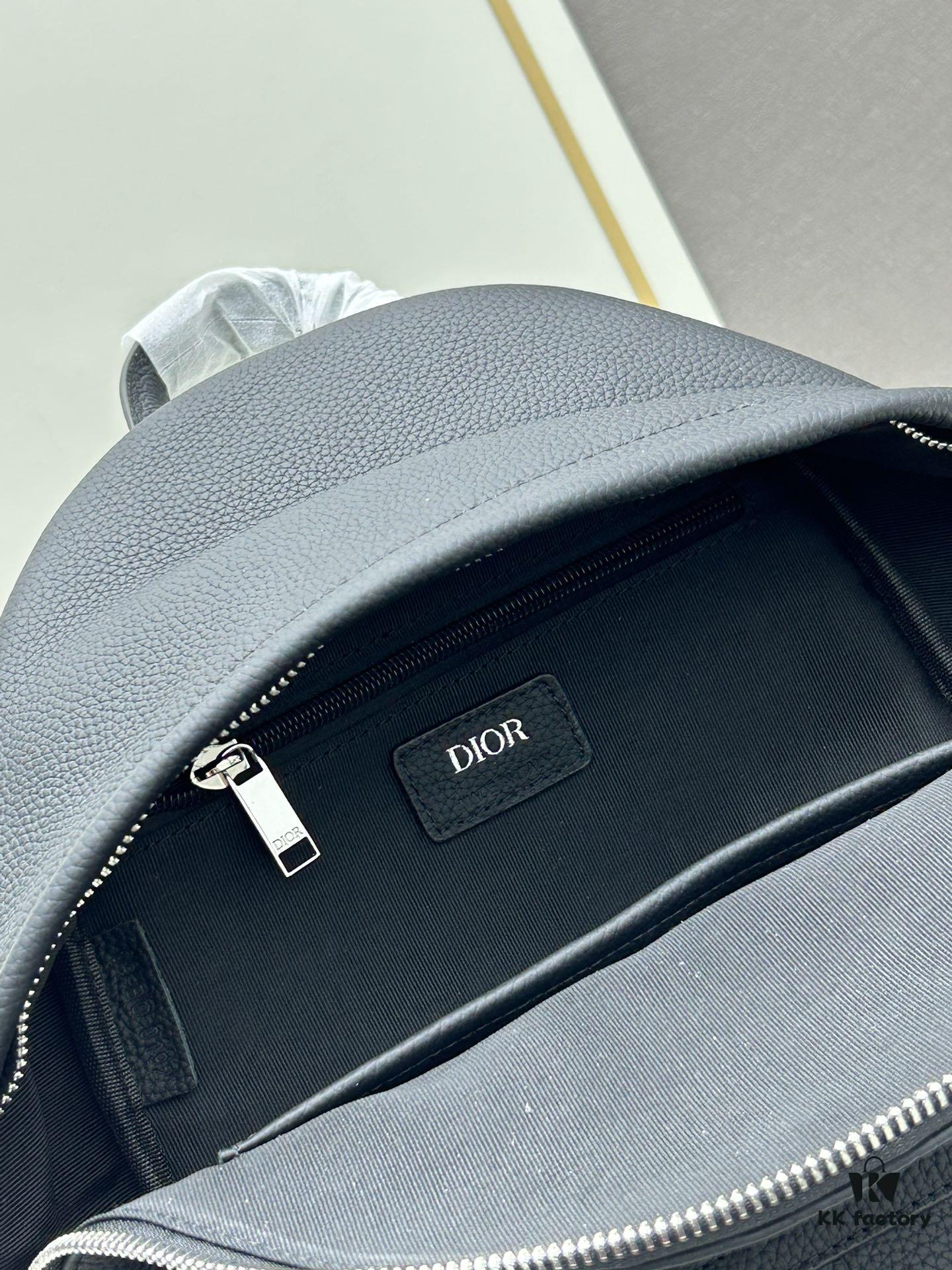 6930a15b6e68136f4d9ab90e DIOR Latest Model Backpack Large and Small, Official Website Synchronized, Autumn-Winter New Arrival, Embossed Craftsmanship with Classic Pattern Exquisitely Presented on Black Cowhide Leather, DIOR Gravity Print Leather, Front Features DIOR Logo, Fully Showcasing the Exquisite Craftsmanship of DIOR Atelier, Two-Way Opening, Equipped with Front Large Zippered Pocket and Adjustable Padded Shoulder Straps, Ideal for Daily Use, Exquisite and Stylish, Novel Design with Unique Charm, Versatile and Practical