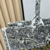 6930a1666e68136f4d9ab923 Oversized Original Order Thick Yarn Fabric Dior Book Tote