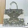 6930a1666e68136f4d9ab924 Oversized Original Order Thick Yarn Fabric Dior Book Tote