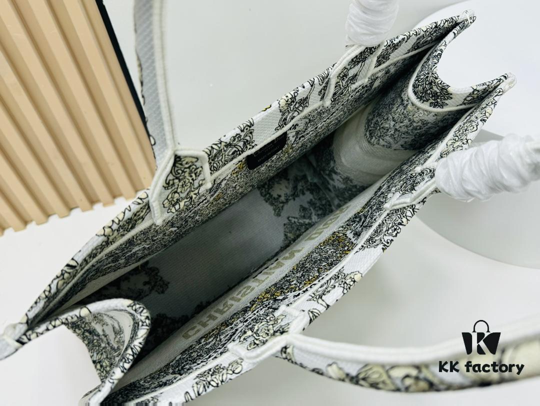 6930a1696e68136f4d9ab927 Oversized Original Order Thick Yarn Fabric Dior Book Tote