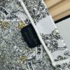 6930a16a6e68136f4d9ab92b Oversized Original Order Thick Yarn Fabric Dior Book Tote