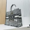 6930a1706e68136f4d9ab937 Oversized Original Order Thick Yarn Fabric Dior Book Tote