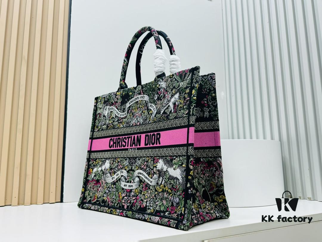 Thick Yarn Heavy Fabric Original Order Large Size [Dior Book Tote]