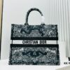 6930a1856e68136f4d9ab95c Vintage-style Oversized Di0r Book Tote in Thick, Heavy-duty Fabric – Original Surplus Stock