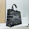 Oversized Original Order Thick Yarn Fabric Dior Book Tote