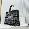 Oversized Original Order Thick Yarn Fabric Dior Book Tote