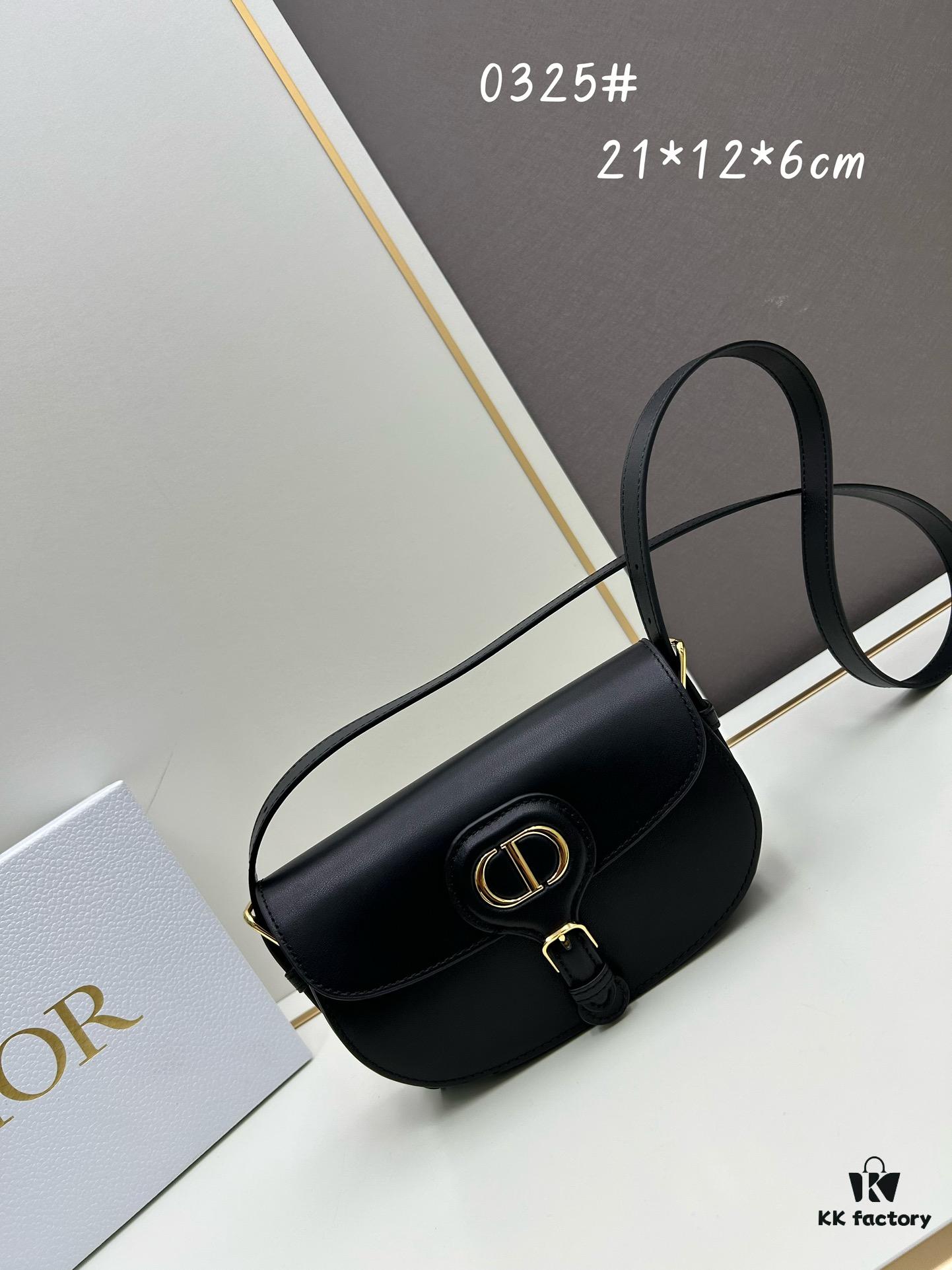 6930a1a56e68136f4d9ab99f Dior Bobby Bag, Early Autumn New Vintage Style, Full-Grain Calfskin Texture, Structured Body with Antique-Finish Hardware