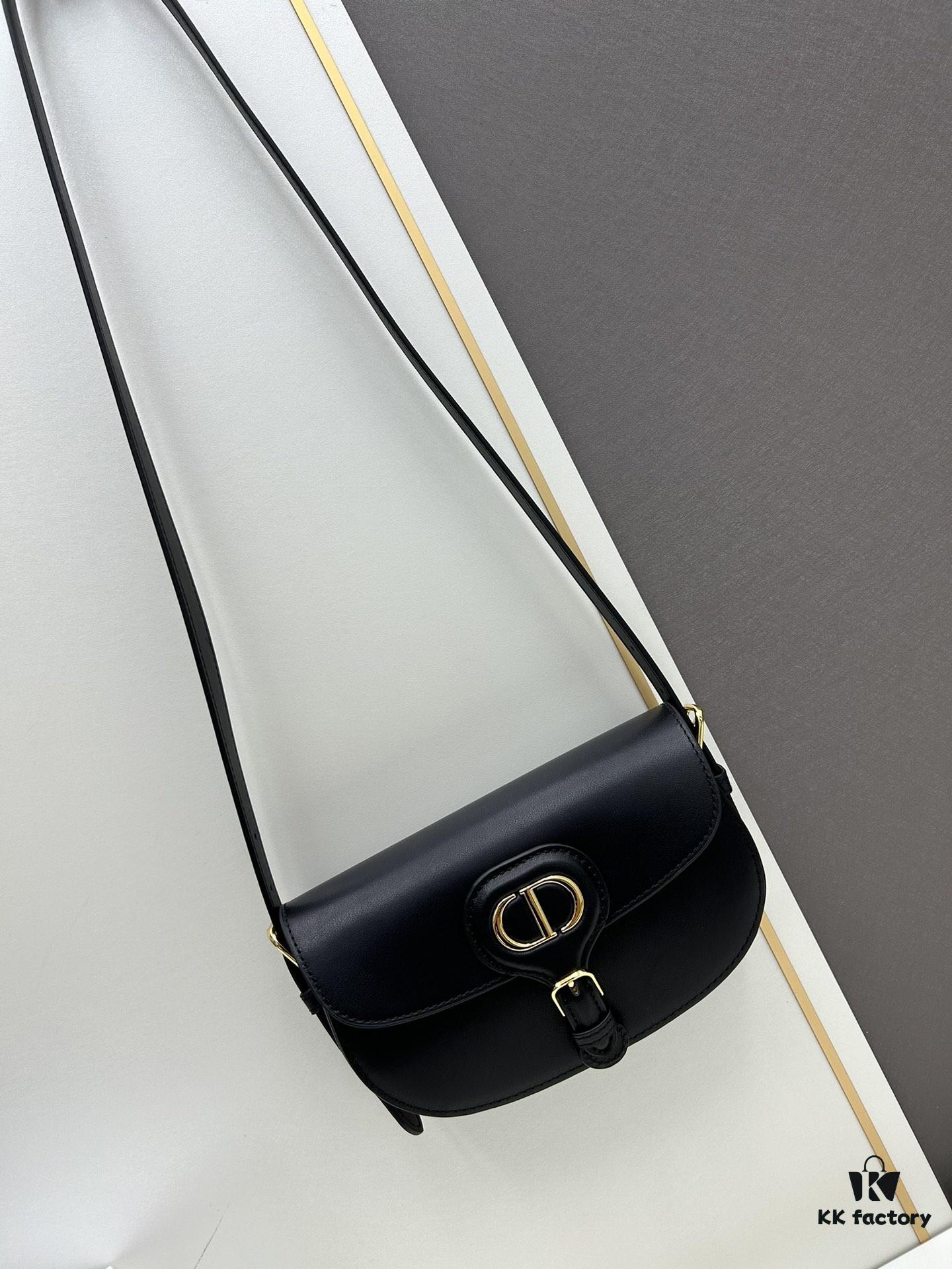 6930a1a66e68136f4d9ab9a0 Dior Bobby Bag, Early Autumn New Vintage Style, Full-Grain Calfskin Texture, Structured Body with Antique-Finish Hardware