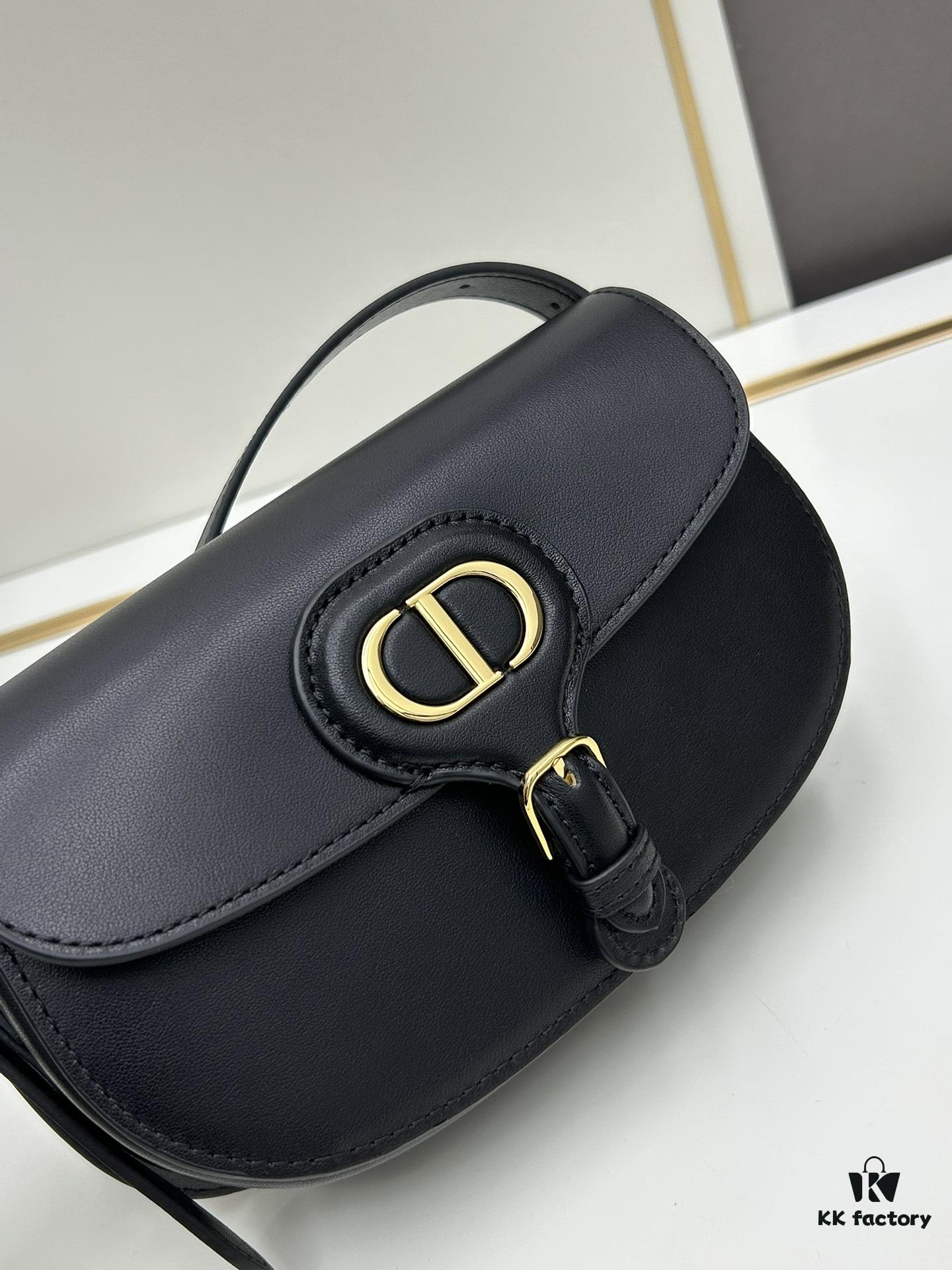 6930a1a86e68136f4d9ab9a5 Dior Bobby Bag, Early Autumn New Vintage Style, Full-Grain Calfskin Texture, Structured Body with Antique-Finish Hardware